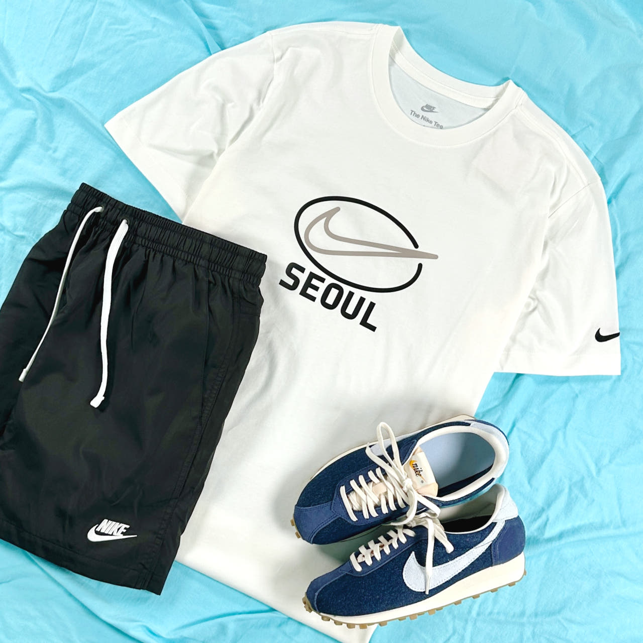 [XL] 나이키 반팔티 서클서울 오버핏 커플 티셔츠 IB8034-100 - 상품 이미지