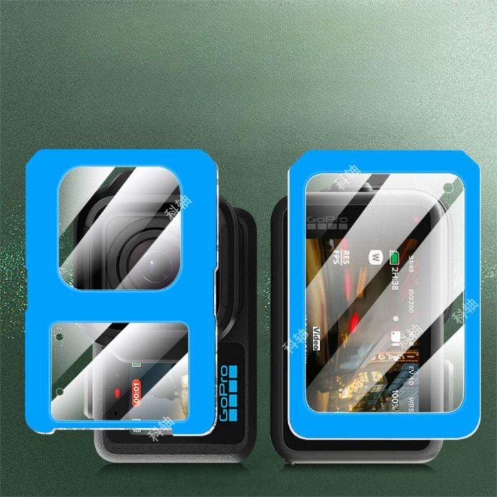 고프로 미션1 Mission1 Pro 프로 액정 강화 유리 보호막 AR 커버 렌즈 커버 - 상품 이미지