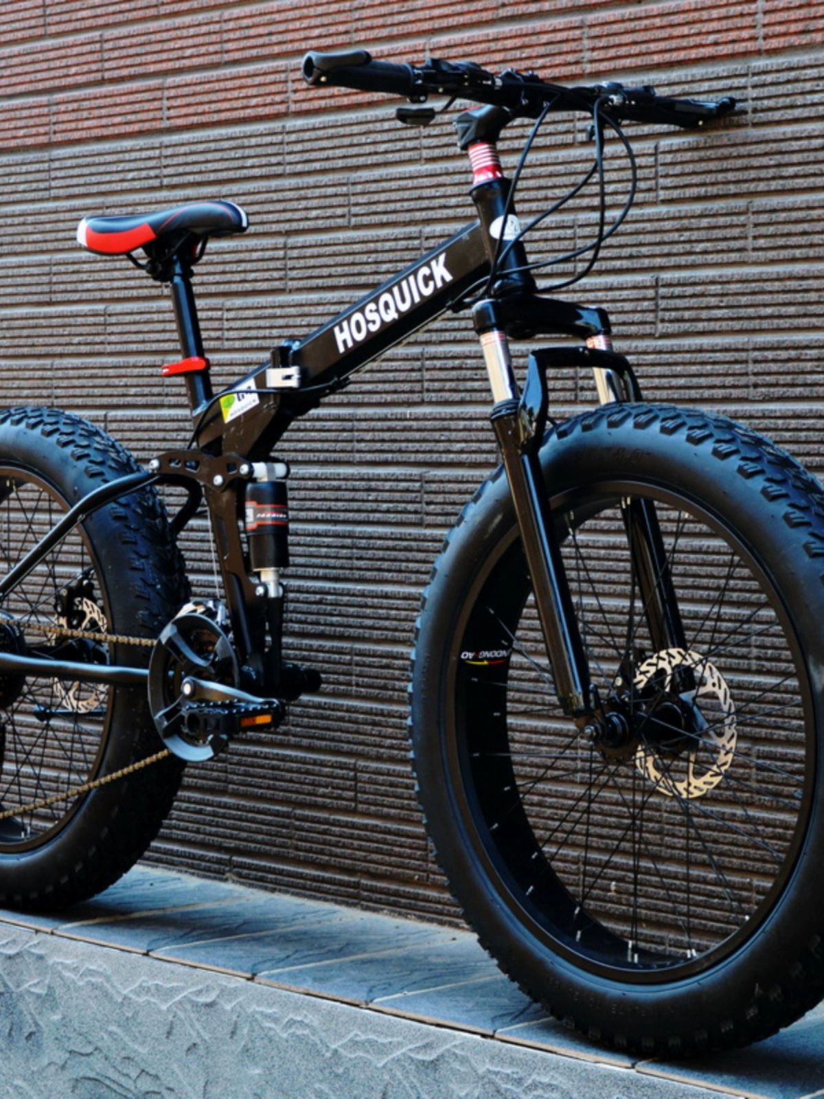 오복이네상점 접이식 MTB 자전거 디스크브레이크 26인치 산악용 자전거 가성비 성인 화이트 26inch 27단 - 상세 이미지 3