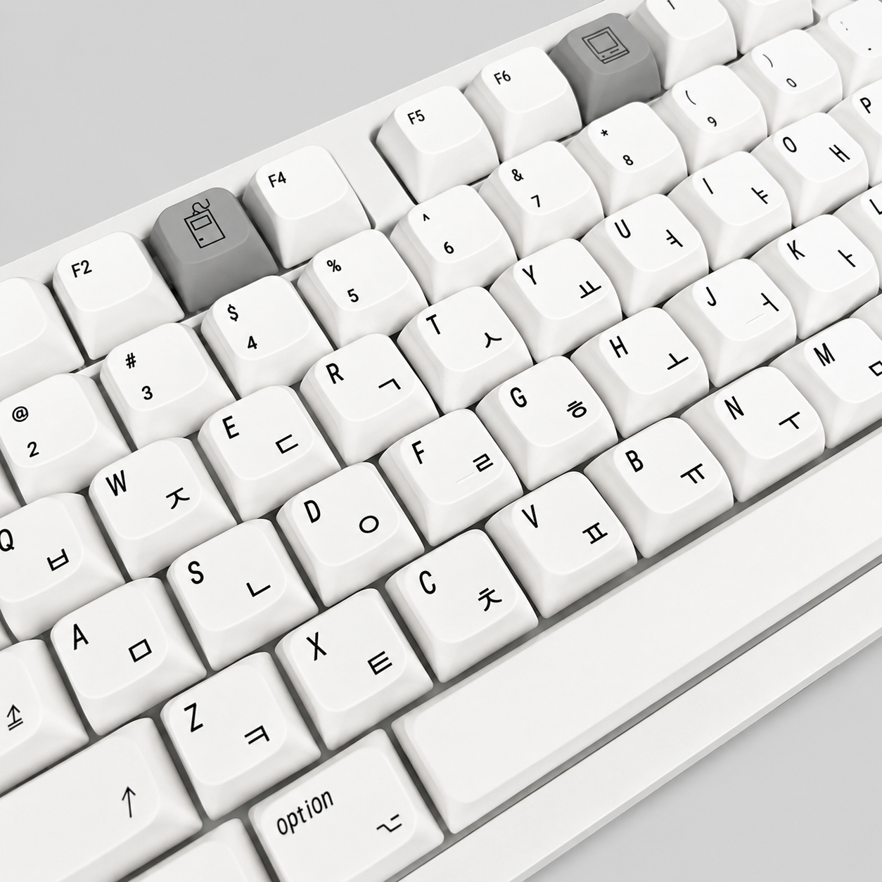 애플키캡 영문 레트로 키보드 키캡 XDA PBT 염료승화 기계식 한무무 이미지 7