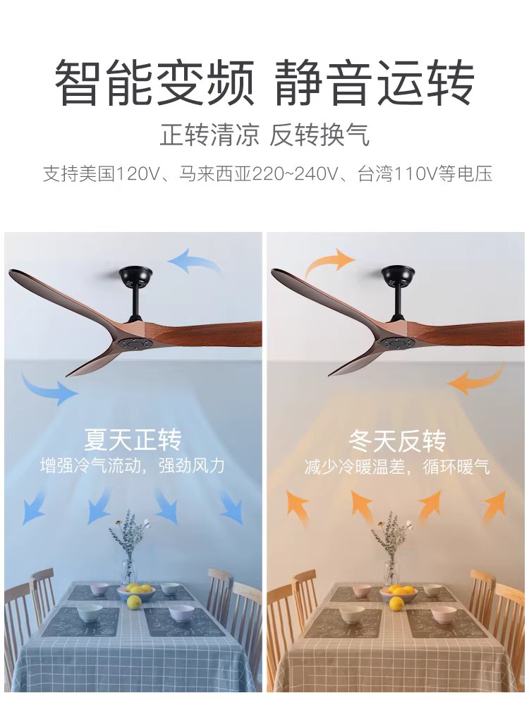 대형 실링팬 42인치 에어블로우 헬스장 카페 - 상세 이미지 5