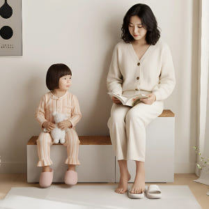 수납 스툴 의자 사각 화장대 스툴 침대 발판 계단 의자 400 화이트 솔직 후기 | 실제 배치 사진 포함 - 상품 이미지 1