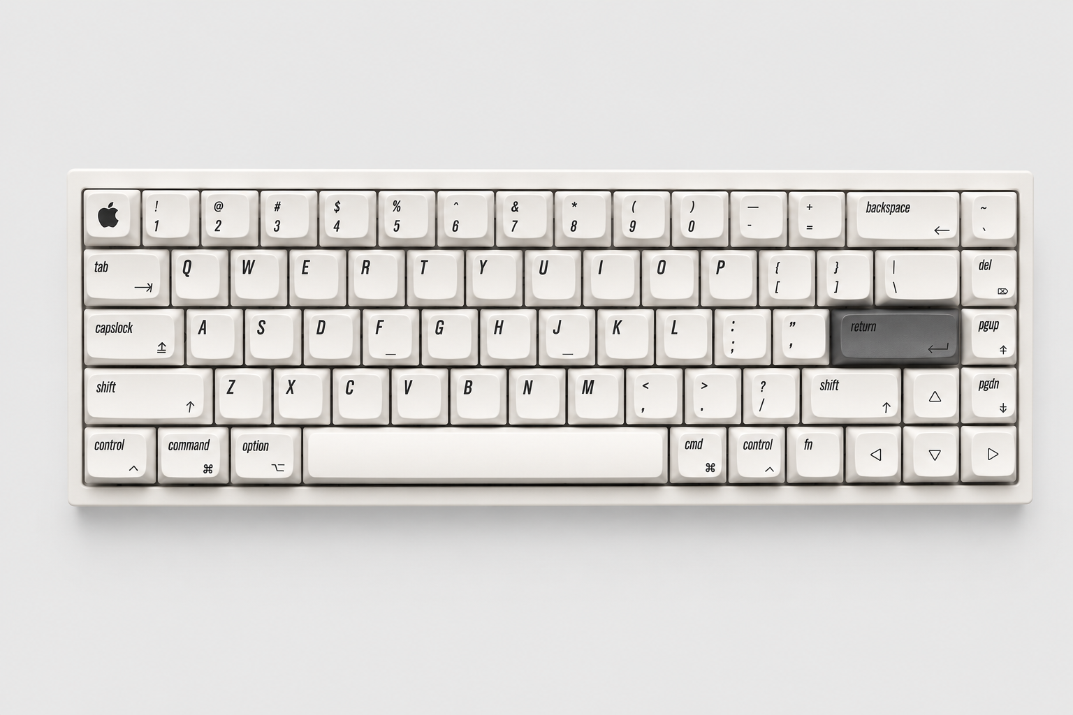 애플 키캡 영문 레트로 XDA PBT 염료승화 기계식키보드 독거미 한무무 이미지 2