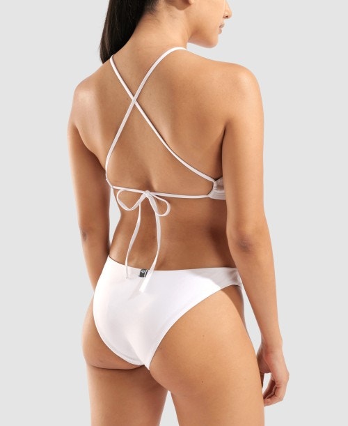 아레나 로로타입 홀터넥 비키니 White, S - 상세 이미지 2
