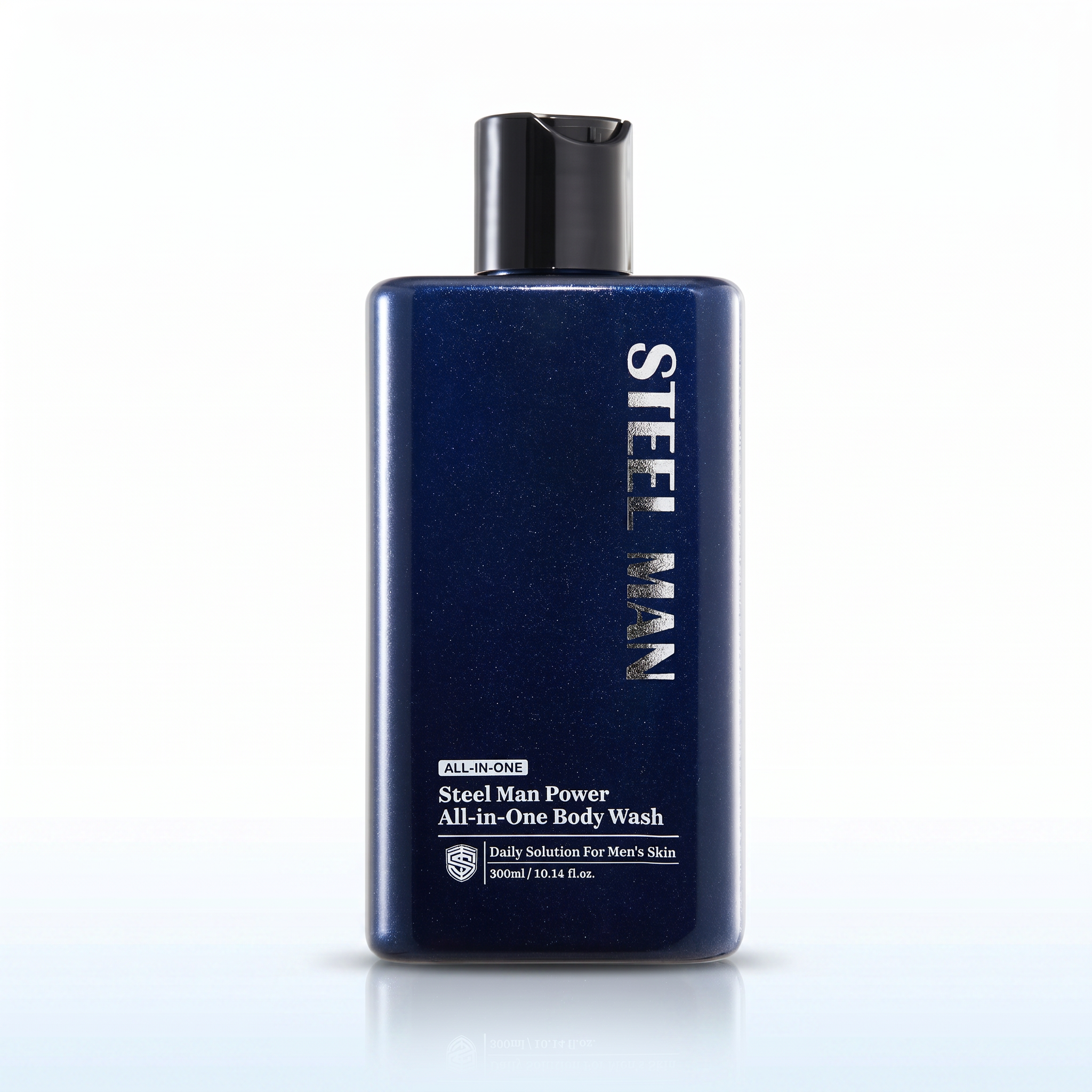 스틸맨 남자 올인원 바디워시 등드름 체취 모공 각질 약산성 300ml 1개 - 상세 이미지 3