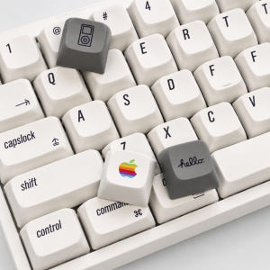 애플 키캡 영문 레트로 XDA PBT 염료승화 기계식키보드 독거미 한무무 개봉기 | 실사용 후기 - 상품 이미지 1