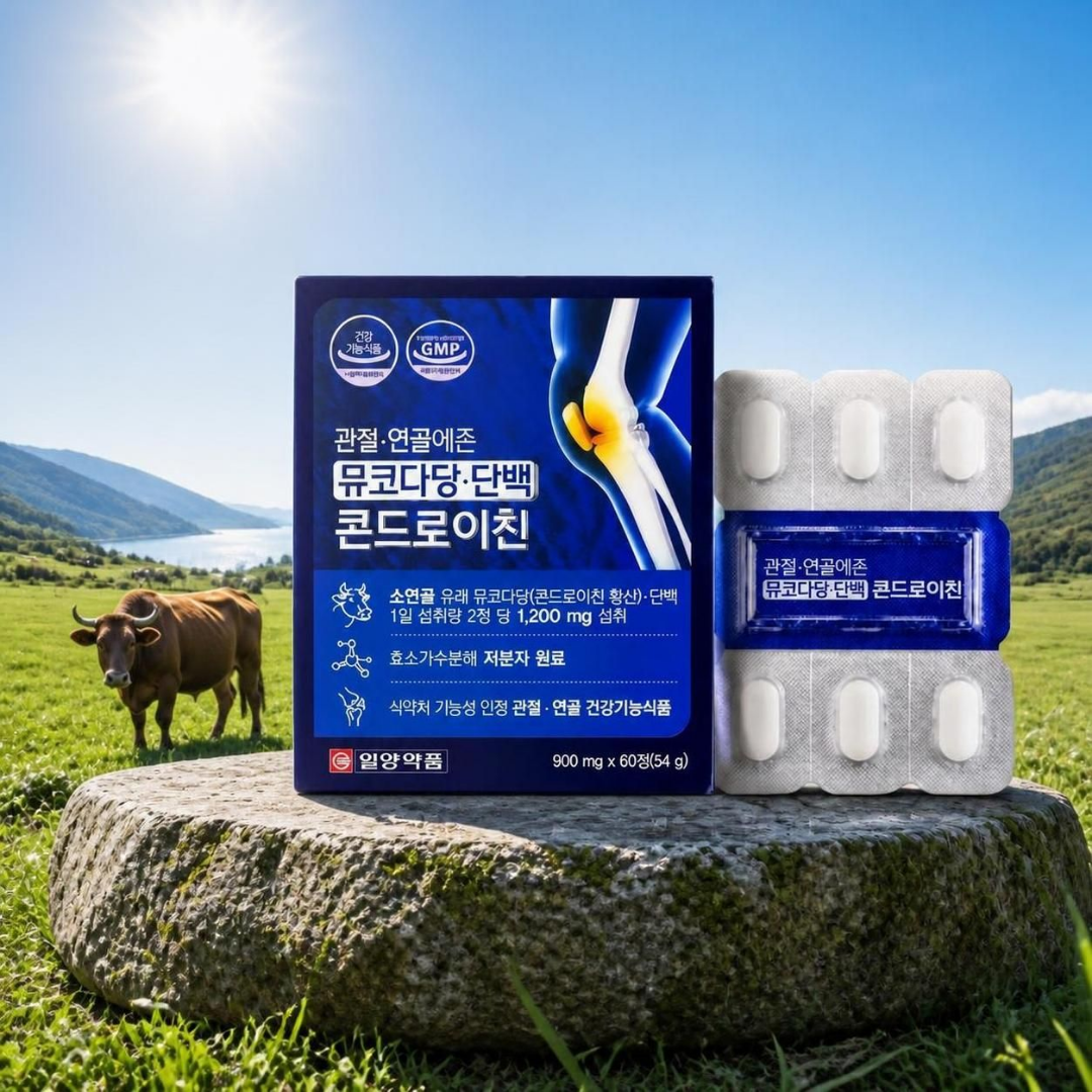 일양약품 관절엔 콘드로이친 1200 소연골 소유래 약3개월분 효능 - 상세 이미지 5