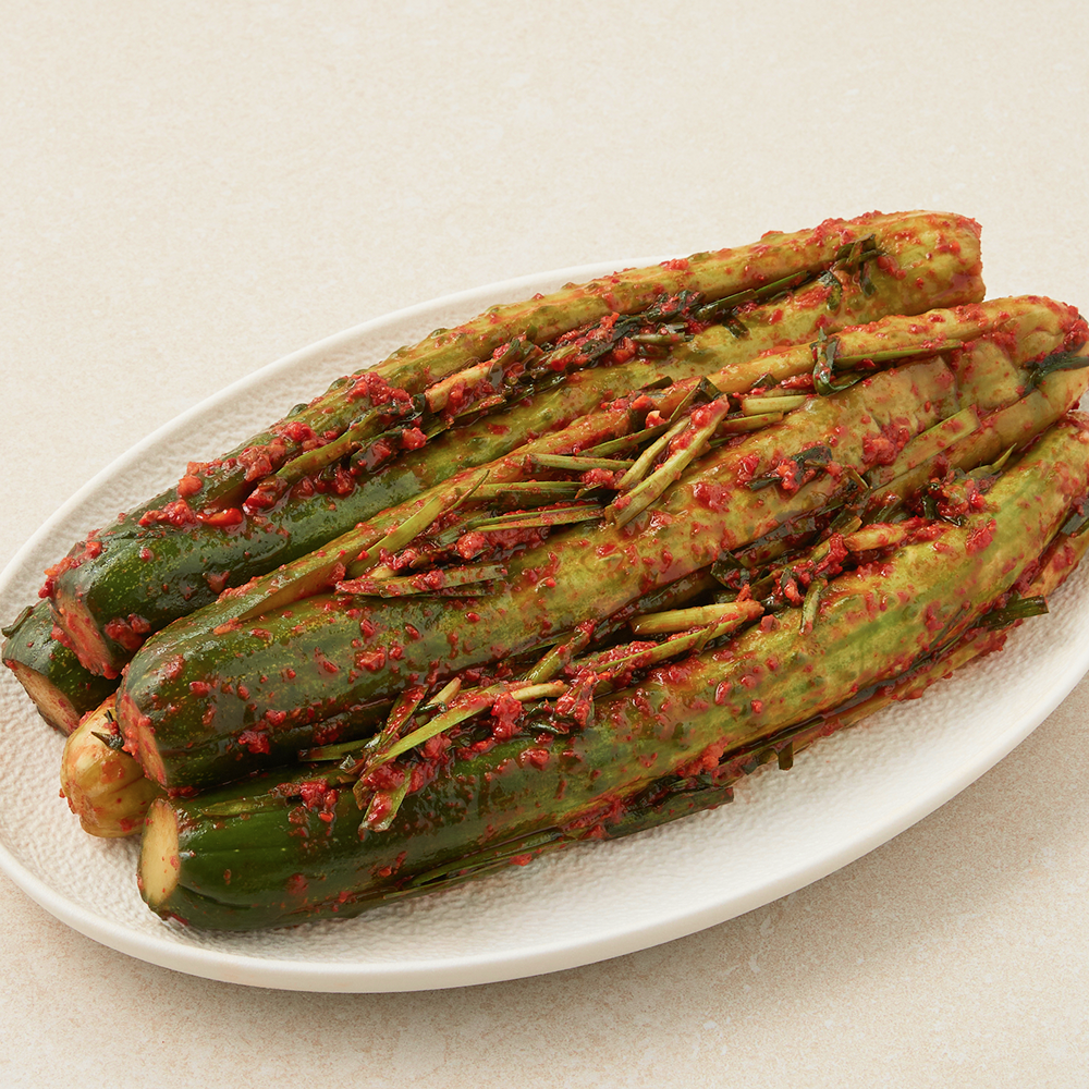 전주찬방 전국김치품평회 4회수상 국내산 오이소박이 1kg, 1개