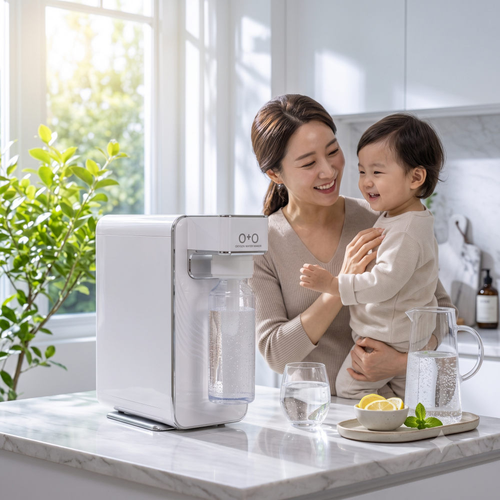 국산 산소수 제조기 먹는 순수 산소 발생기 - 상품 이미지