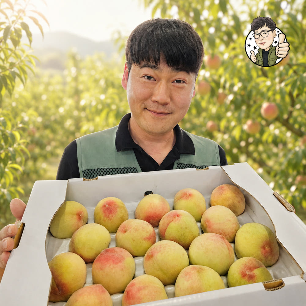 [청만이네산지직송] 국내산 복숭아 딱딱이복숭아 딱복 산지직송 천하제일도 제철 햇복숭아 : 청만이네 산지직송