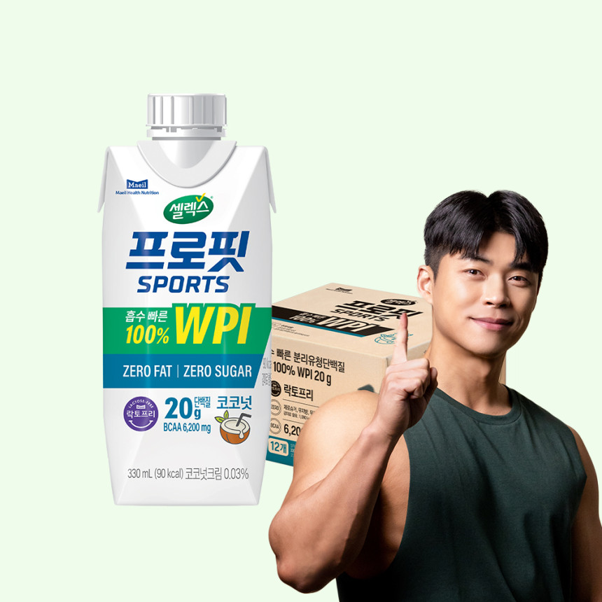 셀렉스 프로핏 Sports WPI 드링크 330ml 초콜릿 2박스(총 24입) 외 2종