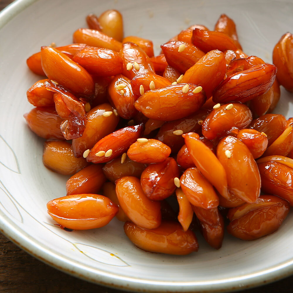 고소함 가득 정성으로 볶은 달콤짭짤 땅콩조림 1kg+1kg - 상품 이미지