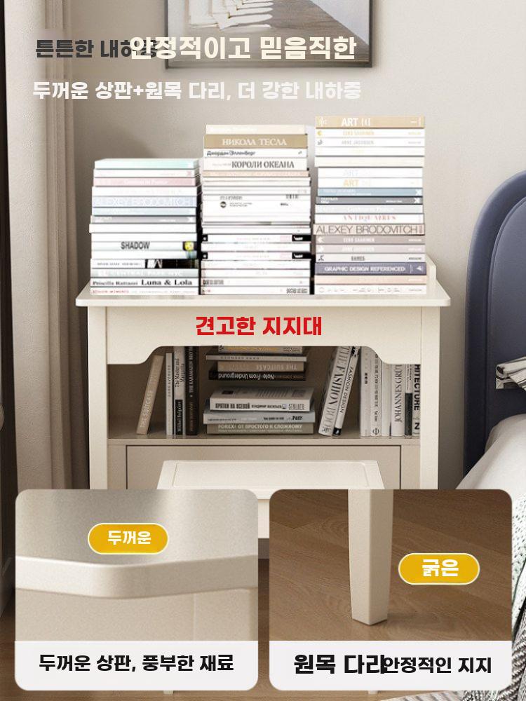 접이식 책상 데스크 테이블 슬림 공간활용 거실 좁은 책상 - 상세 이미지 4