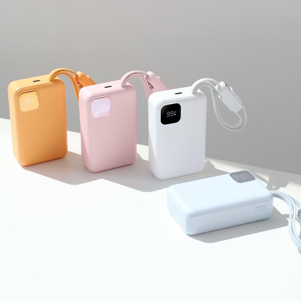 레파 GT12 35W 초고속충전 내장케이블 보조배터리 20000mAh - 상세 이미지 5