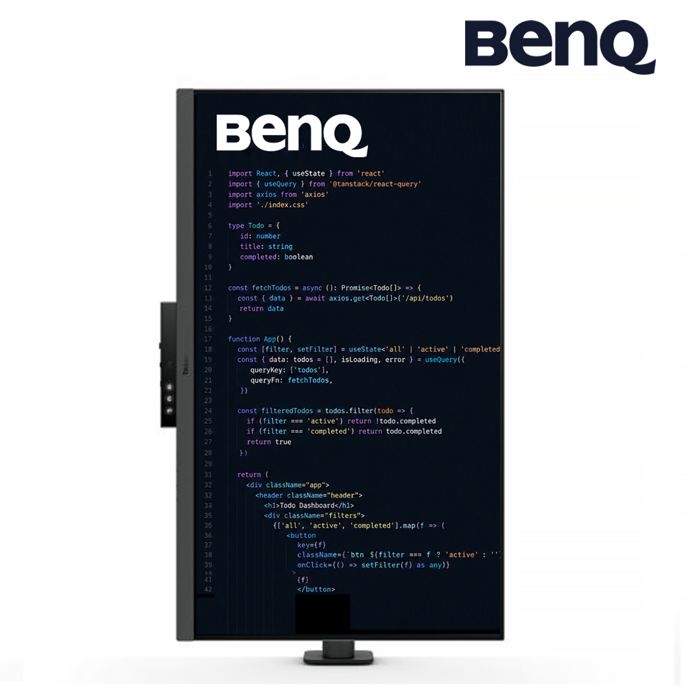 BenQ RD320UA 아이케어 무결점 멀티스탠드 모니터 (IPS/4K UHD/코딩) 이미지 6