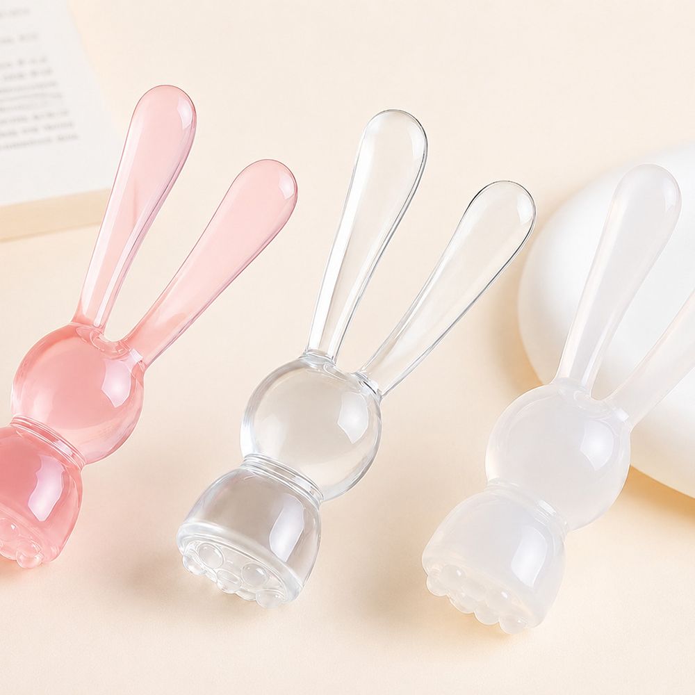 영롱한 토끼 괄사 마사지기 승모근 바디 몸 두피 얼굴 괄사 마사지 경락 지압 안마 안마기 - 상품 이미지