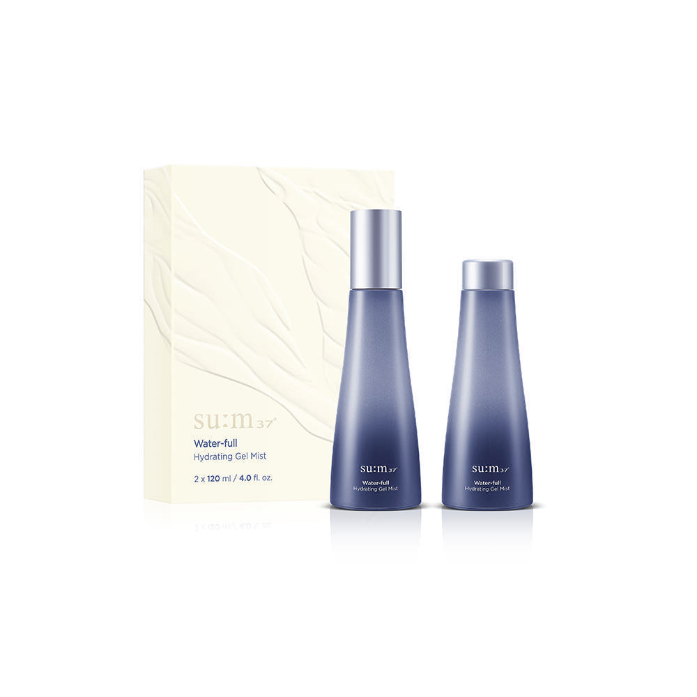 숨37 워터-풀 하이드레이팅 젤 미스트 (120ml+120ml) - 상품 이미지