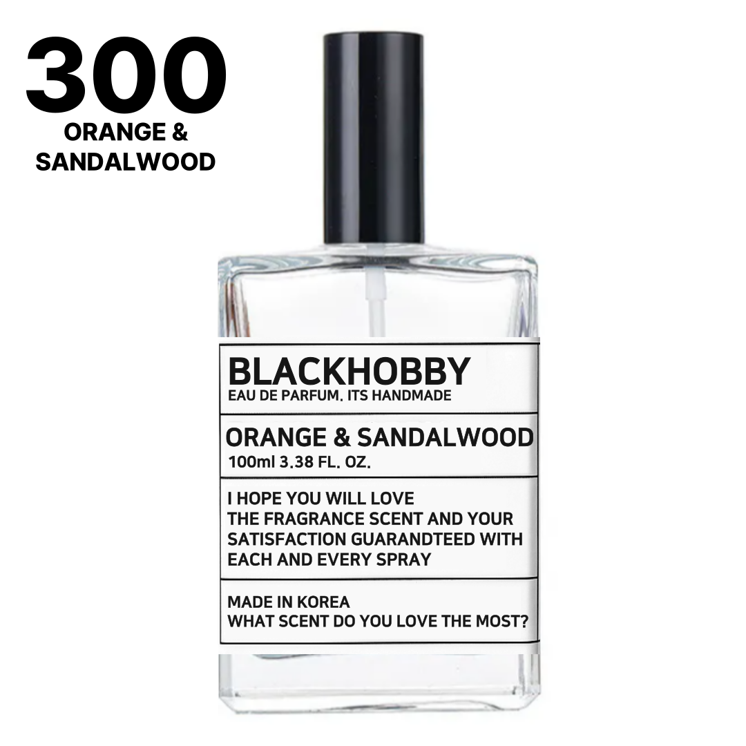[3+1] 블랙하비 오렌지앤샌달우드 (Orange & Sandalwood) 100ml [300] - 상품 이미지
