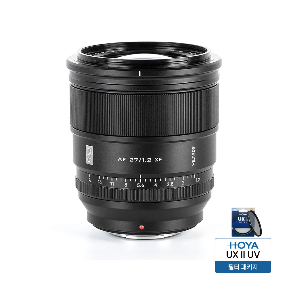 빌트록스 27mm F1.2 렌즈 APS-C PRO 후지필름 X 마운트 - 상품 이미지