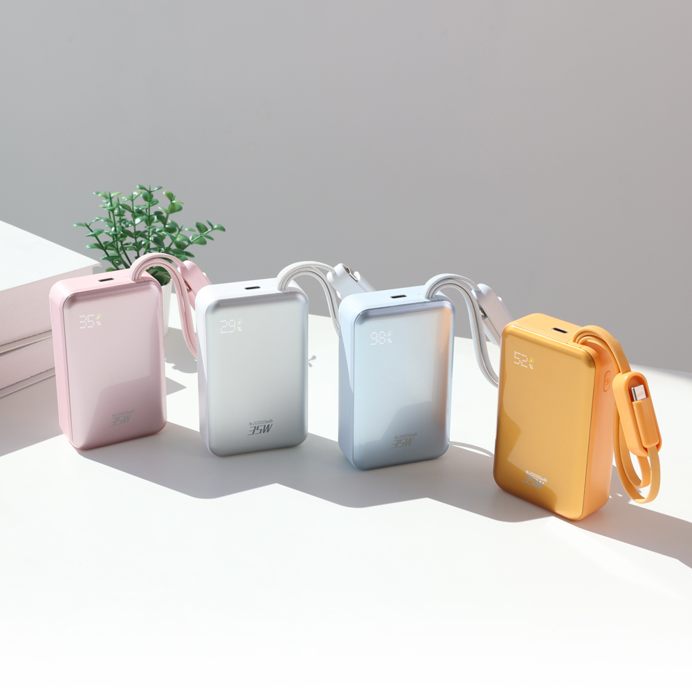 레파 GT16 35W 초고속충전 내장케이블 보조배터리 20000mAh - 상세 이미지 5