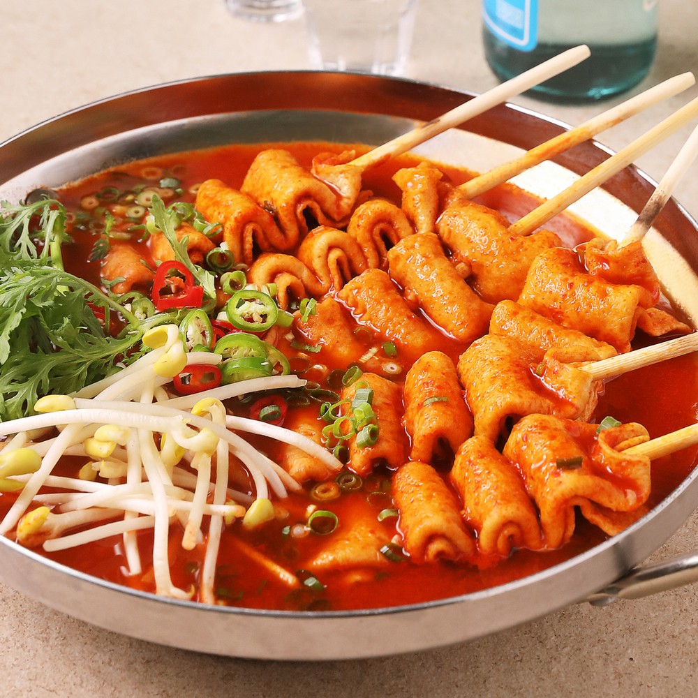 [푸딩픽] 매콤 빨간어묵 330g 밀키트 (매운 꼬치오뎅 구성) 제천식 떡볶이 안주 야식 캠핑 - 상세 이미지 2