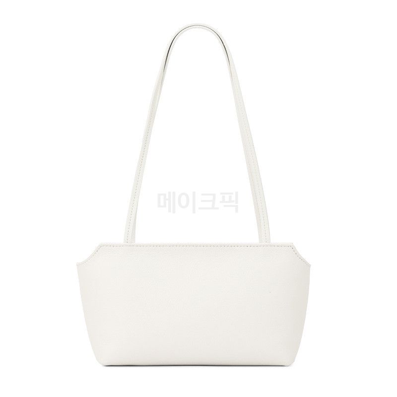 메이크픽 천연소가죽 가벼운 언더암 숄더백 클래식한 기본형 디자인의 데일리 가방 이미지 7