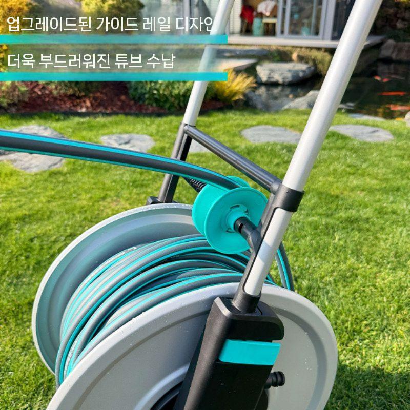 세차용 고압 호스릴 분무기 스프레이건 분사기 호스 세차호스 10m 세트 - 상세 이미지 2