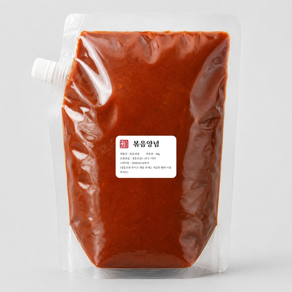시원 볶음 양념장 만능 소스 5kg, 3개 - 상품 이미지
