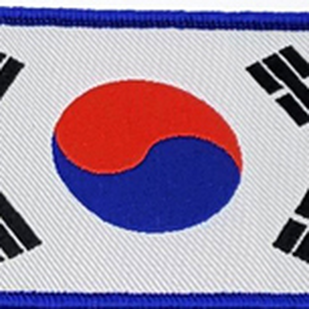 고급퀄리티의류부착태극기와펜 태극기디자인 입체자수부착용자수와펜 - 상세 이미지 2