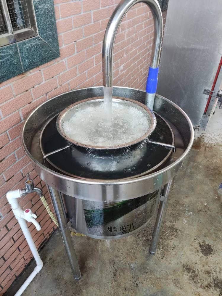 세미기 세척기 쌀씻는 기계 대용량 떡집 업소용 곡물 25kg - 상세 이미지 5