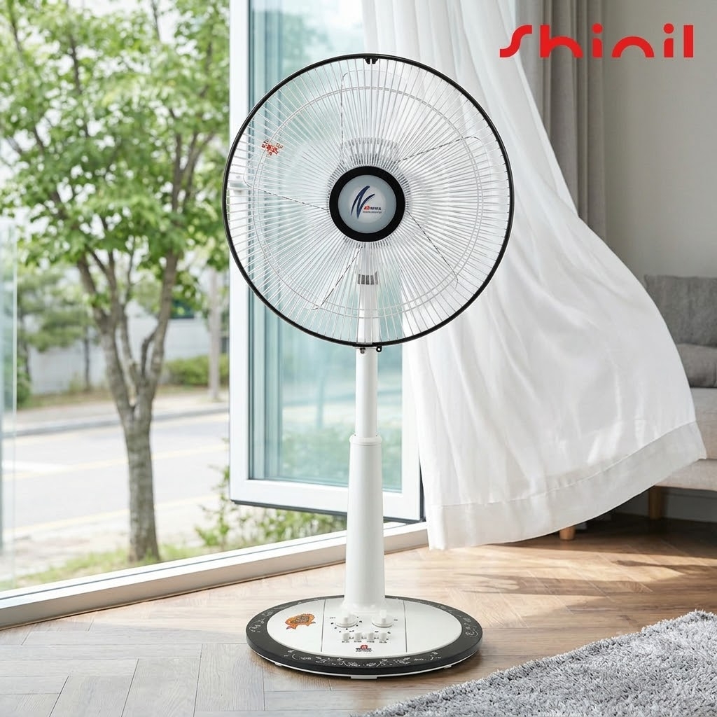 신일 키높이선풍기 35cm 가정용 거실 침실 타이머 저전력 좌석용선풍기 - 상품 이미지