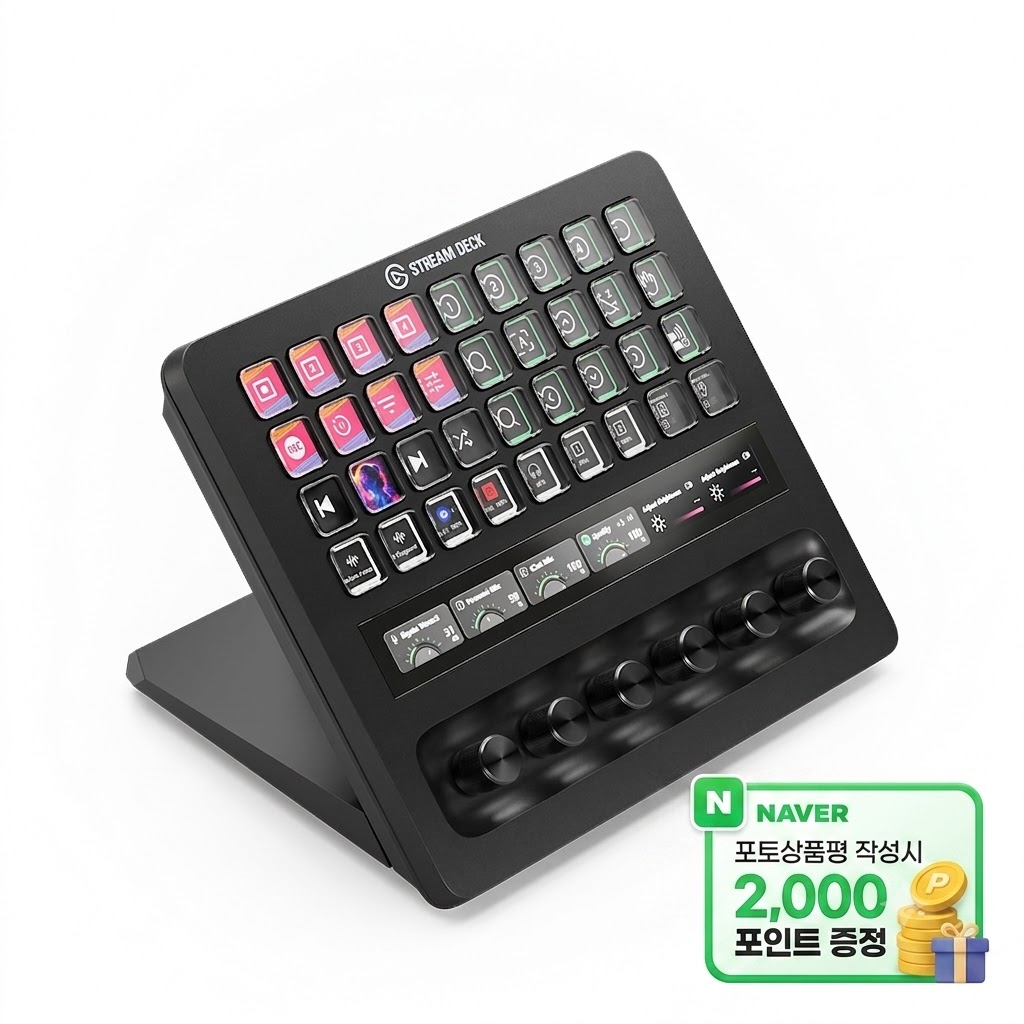 엘가토 Stream Deck + XL 스트림덱 플러스 36버튼 영상 방송편집 컨트롤러 - 상품 이미지