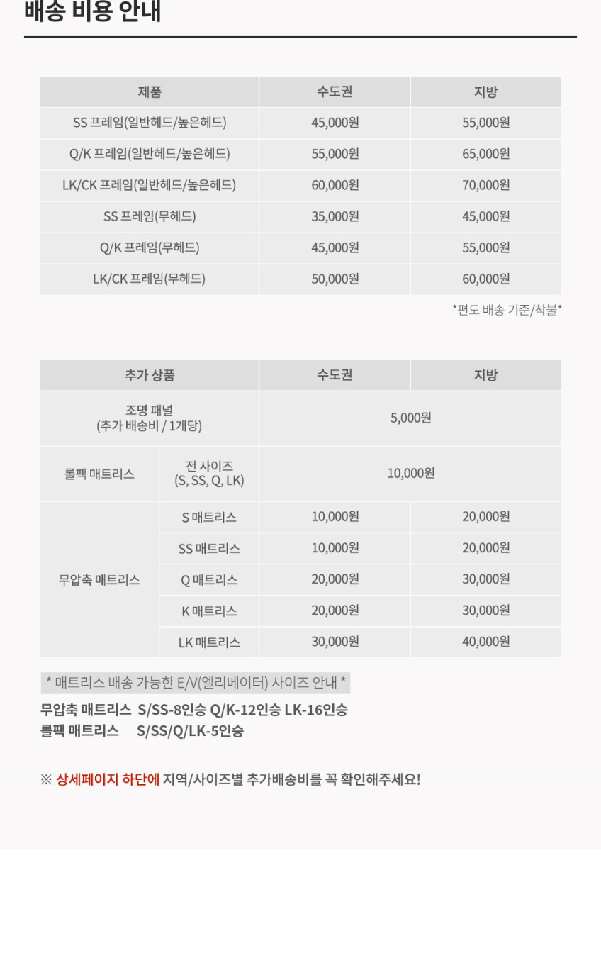 데일리리빙 드레스덴 조야 패브릭 평상형 호텔식 침대 프레임 일반헤드형 SS 판매처 상세 정보 이미지 3