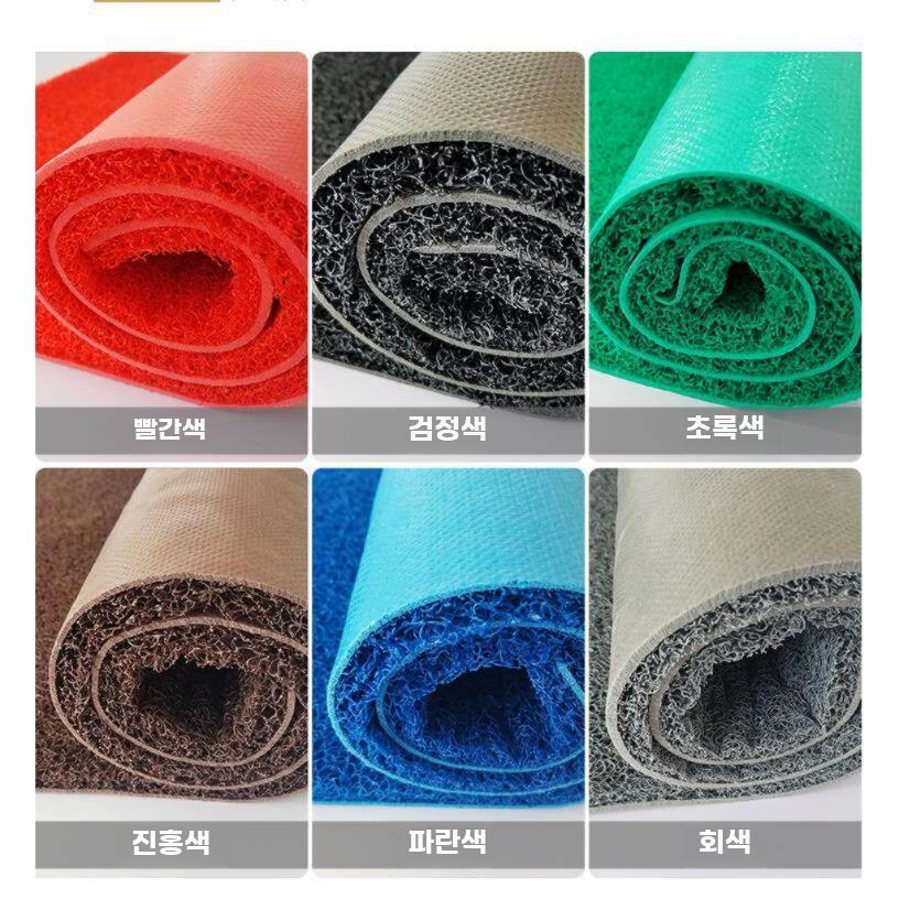 업소용 현관매트 매트 카페트 바닥 신발장 현관 빨간색 두께 0.9m 폭x길이 1m 두께 1.5cm - 상세 이미지 4