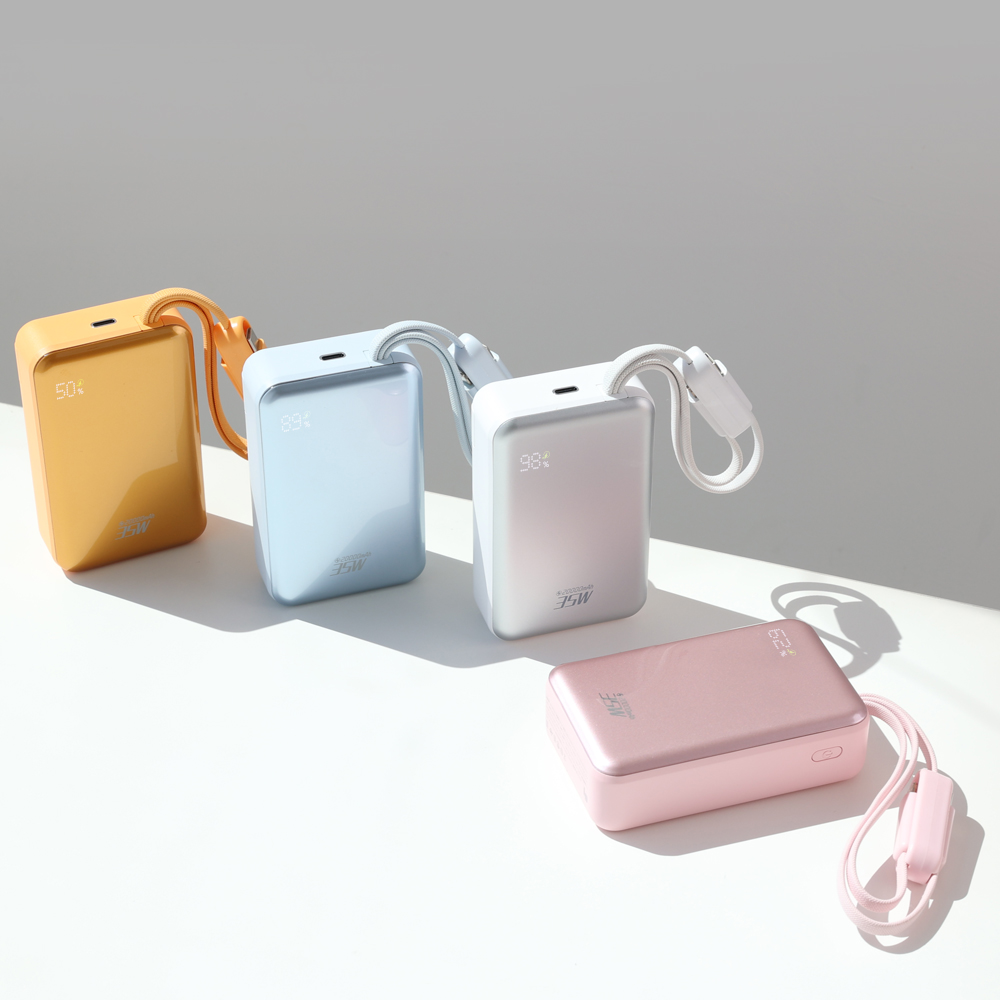 레파 GT16 35W 초고속충전 내장케이블 보조배터리 20000mAh 이미지 8