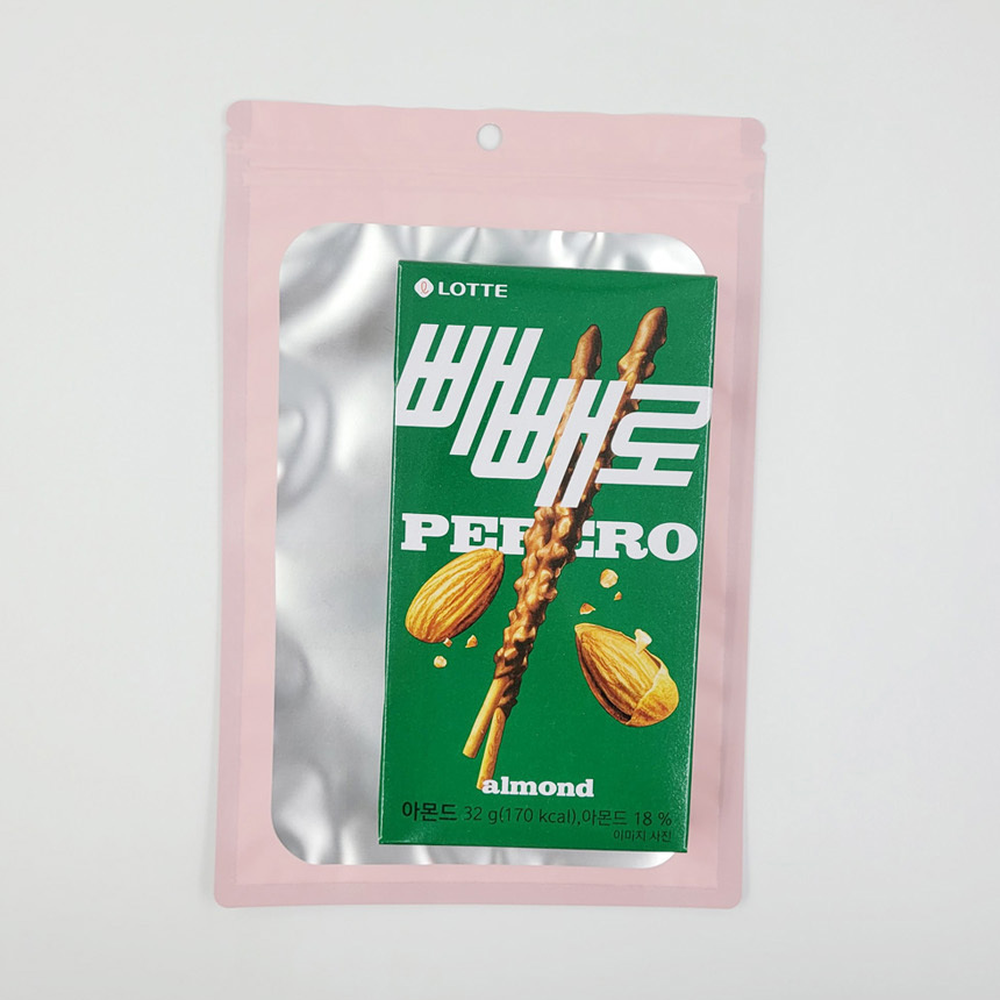 반투명핑크지퍼백 개별포장소분용지퍼백봉투 작은물건보관정리용포장봉투 16cm 24cm - 상세 이미지 3