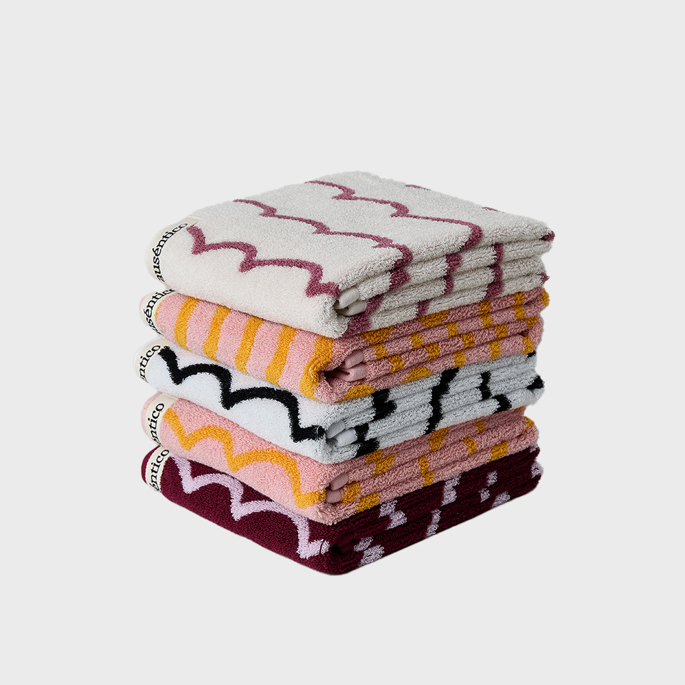 고중량 40수 수건 페이스 타월 시그니처 5p (7 colors) 이미지 7