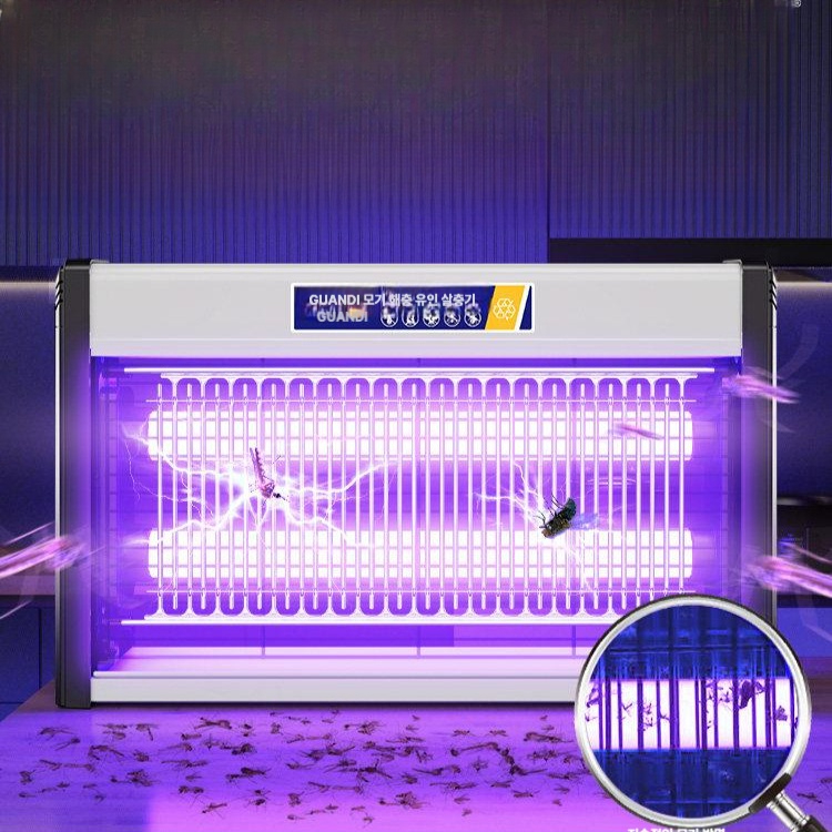 포충기 실외 충전 가정용 업소용 강력 자외선 UV LED 무선 전기 해충 박멸 모기퇴치기 플래그십 UV LED 8W 10-70m 2 - 상품 이미지