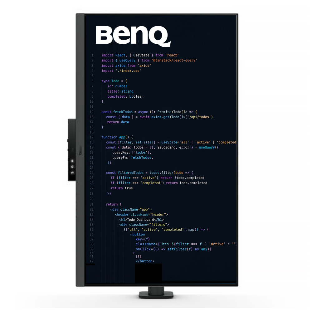 BenQ RD320UA 아이케어 무결점 멀티스탠드 모니터 (IPS/4K UHD/코딩) - 상세 이미지 2