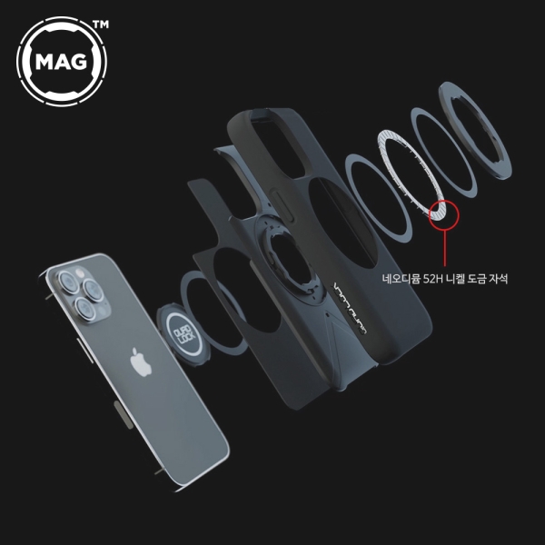 쿼드락 아이폰 MAG 케이스 맥세이프 호환 Quad Lock iPhone 폰케이스 이미지 8