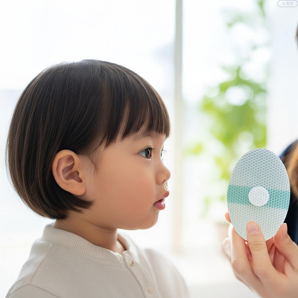 귀방수 스티커 밴드 어린이 방수 귀 마개 실리콘 테이프 아기 S 중이염 패드