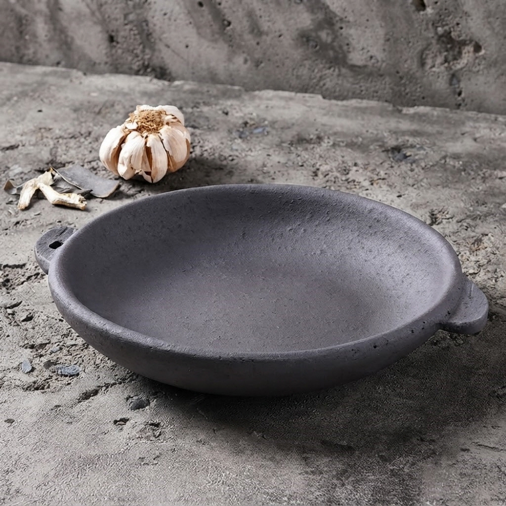 친환경 숨쉬는 매트 내열 전골 뚝배기 된장 찌개 32cm - 상품 이미지