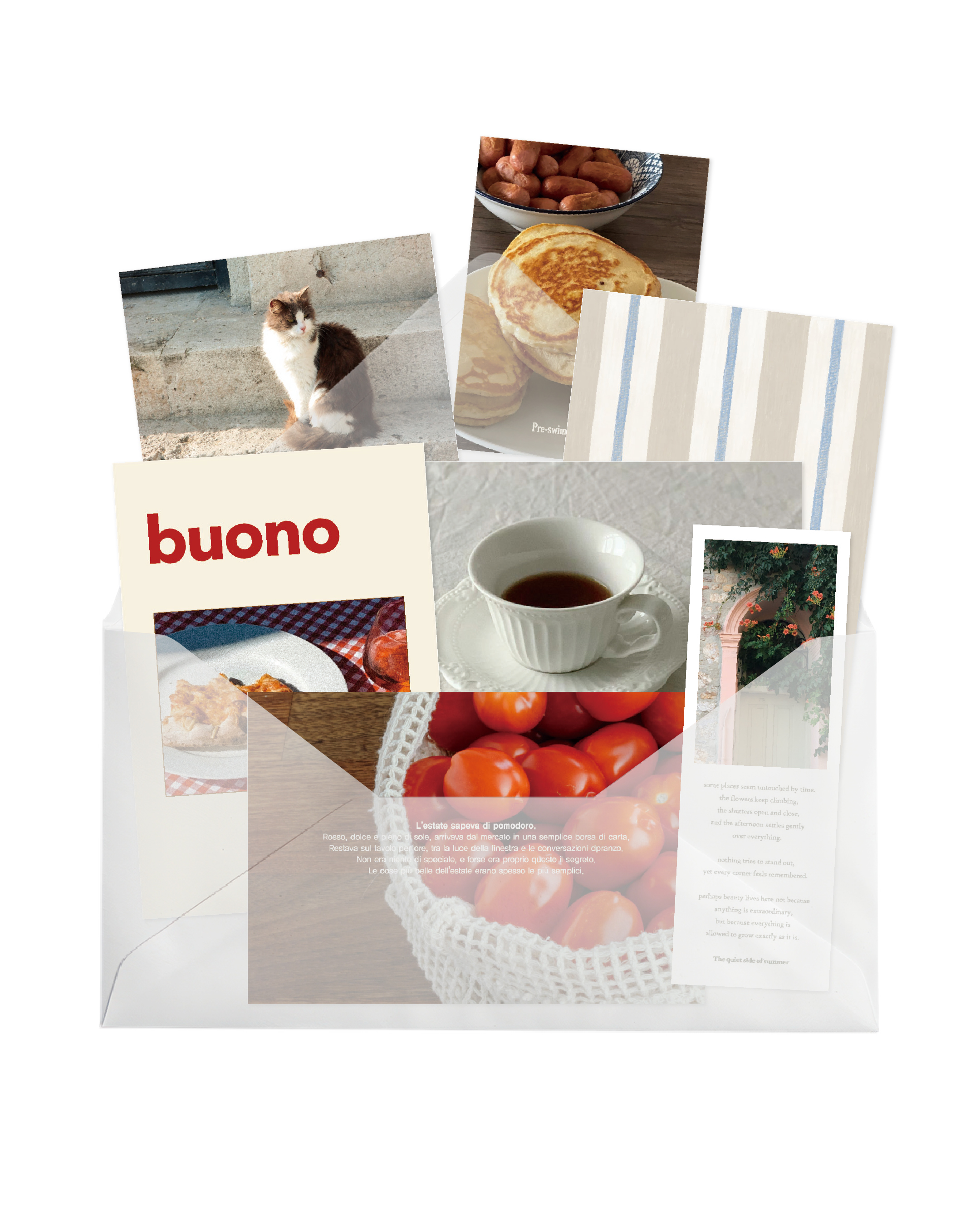홈카페 인테리어엽서 데스크테리어 벽꾸미기 엽서세트 14매 Buono - 상세 이미지 3