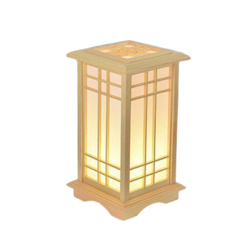 LED 한옥 램프 전통조명 빈티지 디자인 전통 정원등 우드 45CM - 상품 이미지