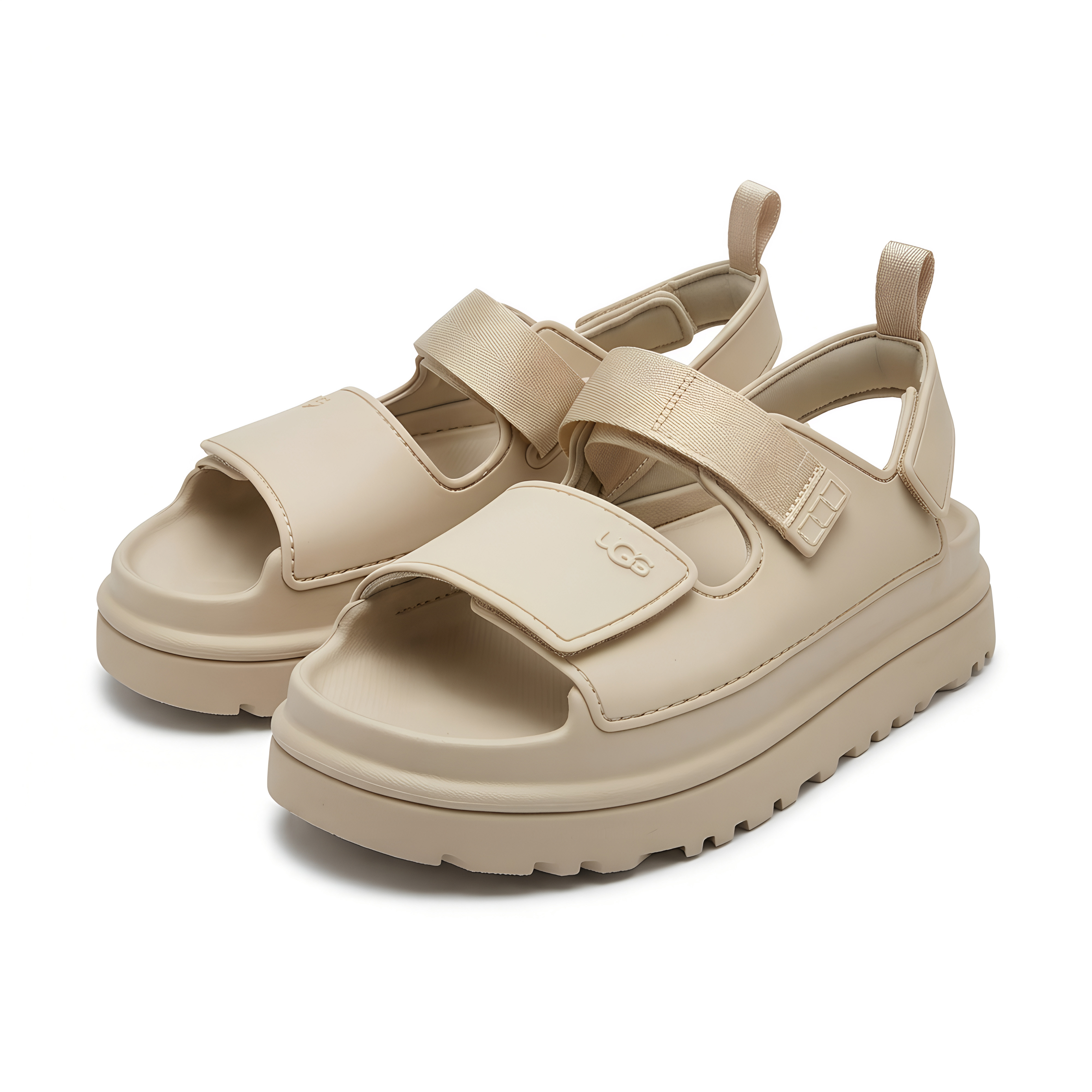 UGG 미국 어그 봄 여름 샌들 골든스타 골든글로우 플랫폼 스트랩 - 상품 이미지