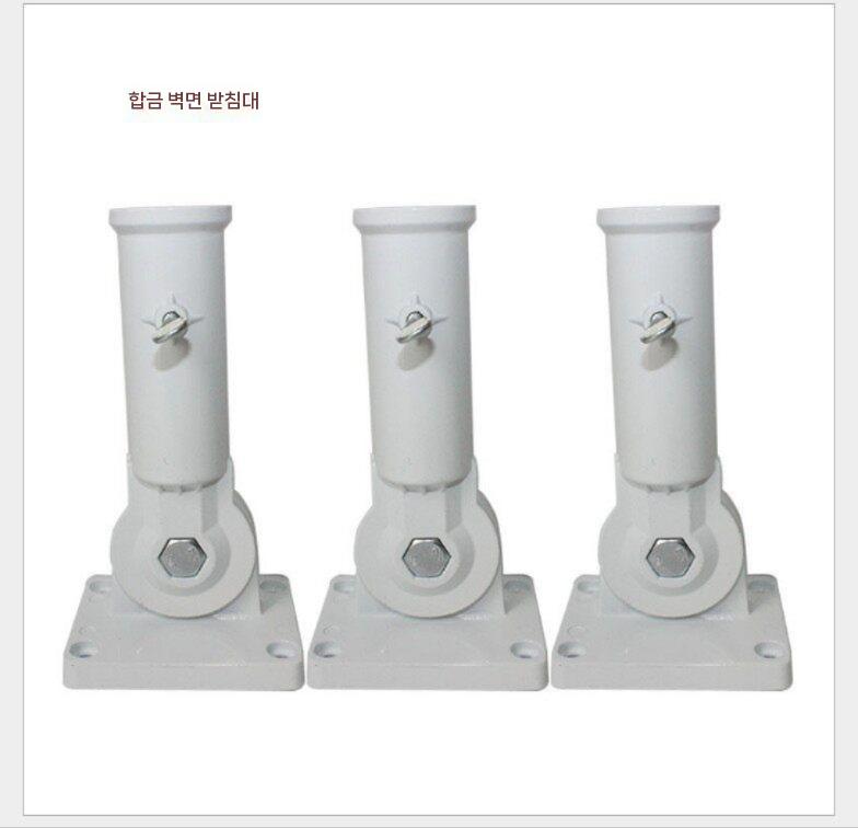 태극기 게양대 브라켓 가로등 깃대 고정대 꽂이 야외 플라스틱 - 상세 이미지 4