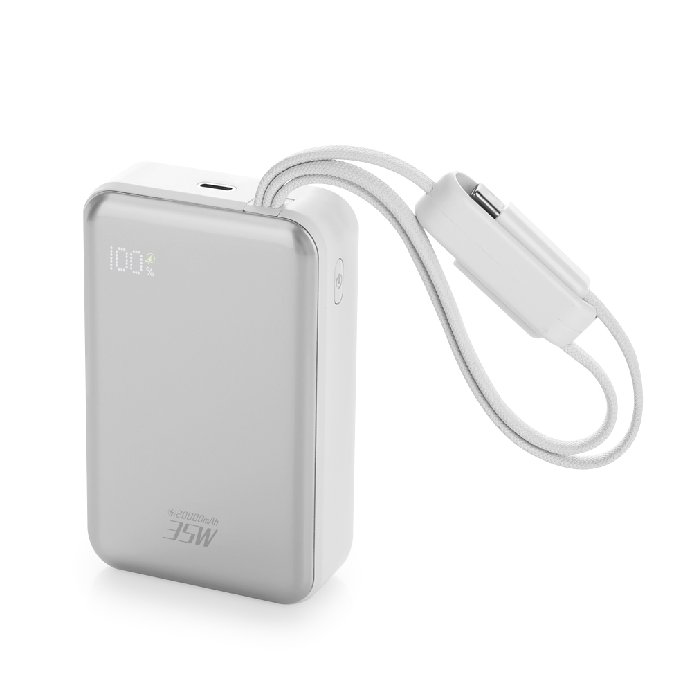 레파 GT16 35W 초고속충전 내장케이블 보조배터리 20000mAh - 상세 이미지 2