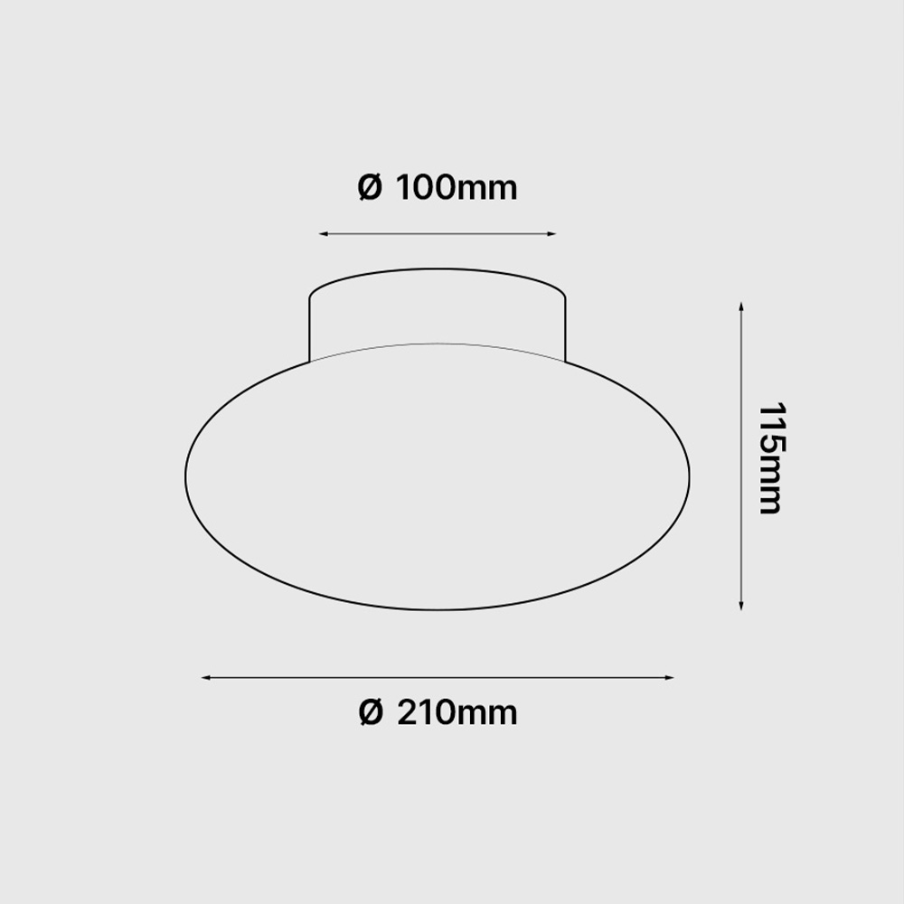 LED직부등 베란다 현관 복도 인테리어 천장조명 엘노아 직부등 10W - 상세 이미지 5