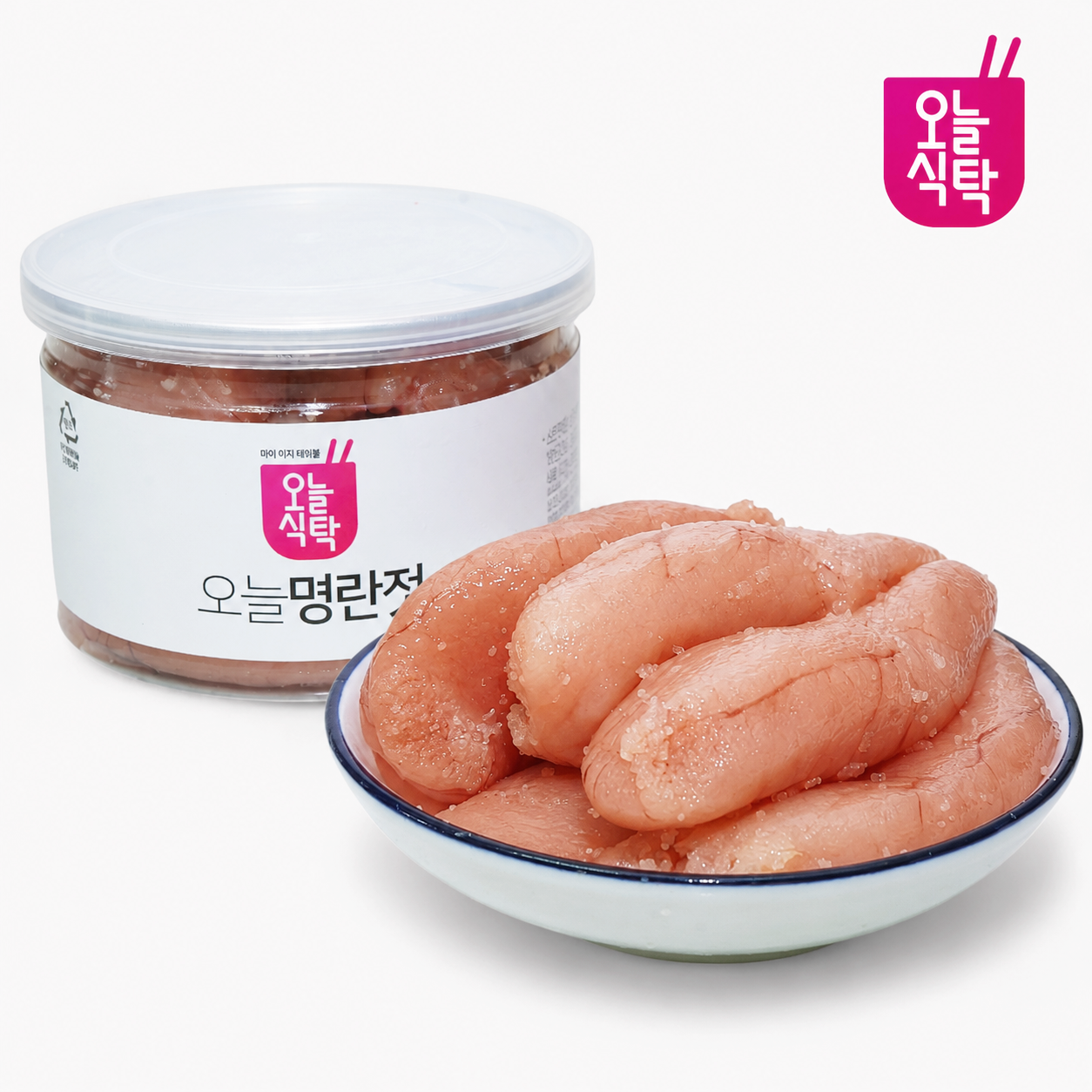 강경 오늘식탁 저염 무색소 명란젓 파지 선동 백명란젓 파치 400g, 1개