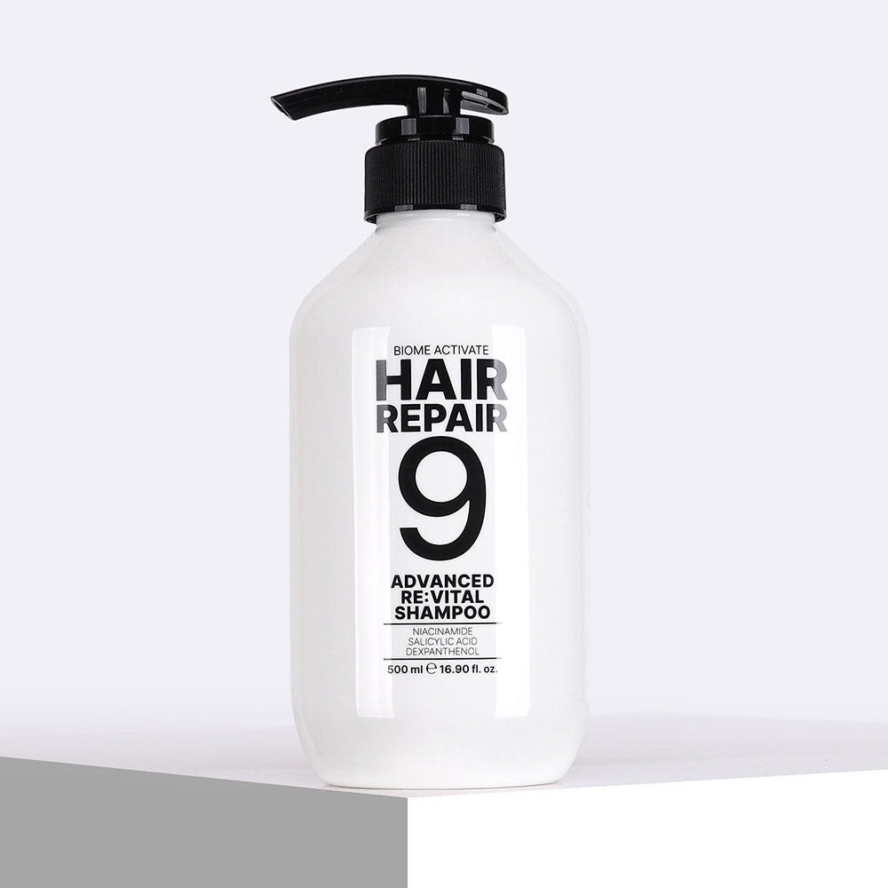 바이옴 액티베이트 [바액] 헤어리페어9 어드밴스드 리바이탈 샴푸 500ml